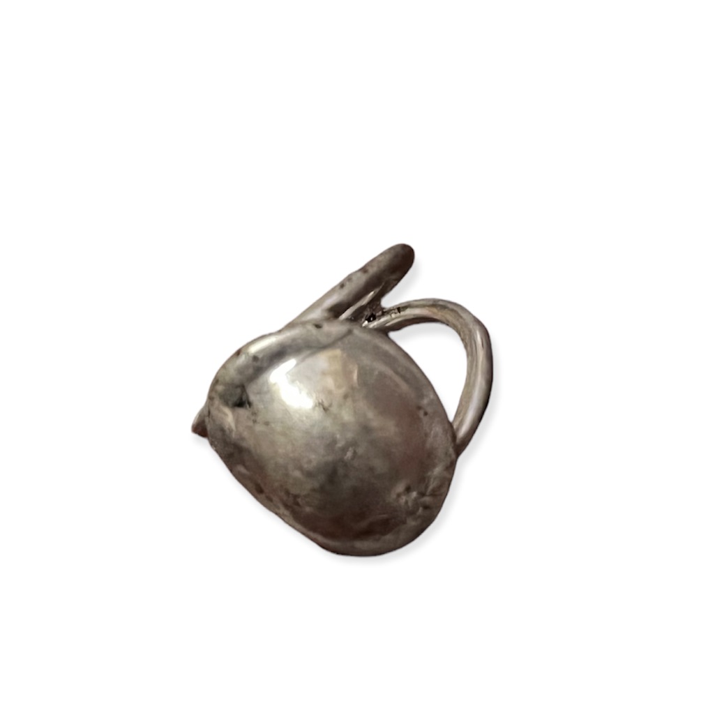 Silver 925 Oval Shell Ring